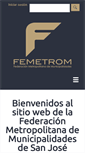 Mobile Screenshot of femetrom.go.cr