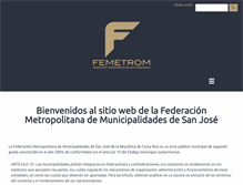 Tablet Screenshot of femetrom.go.cr